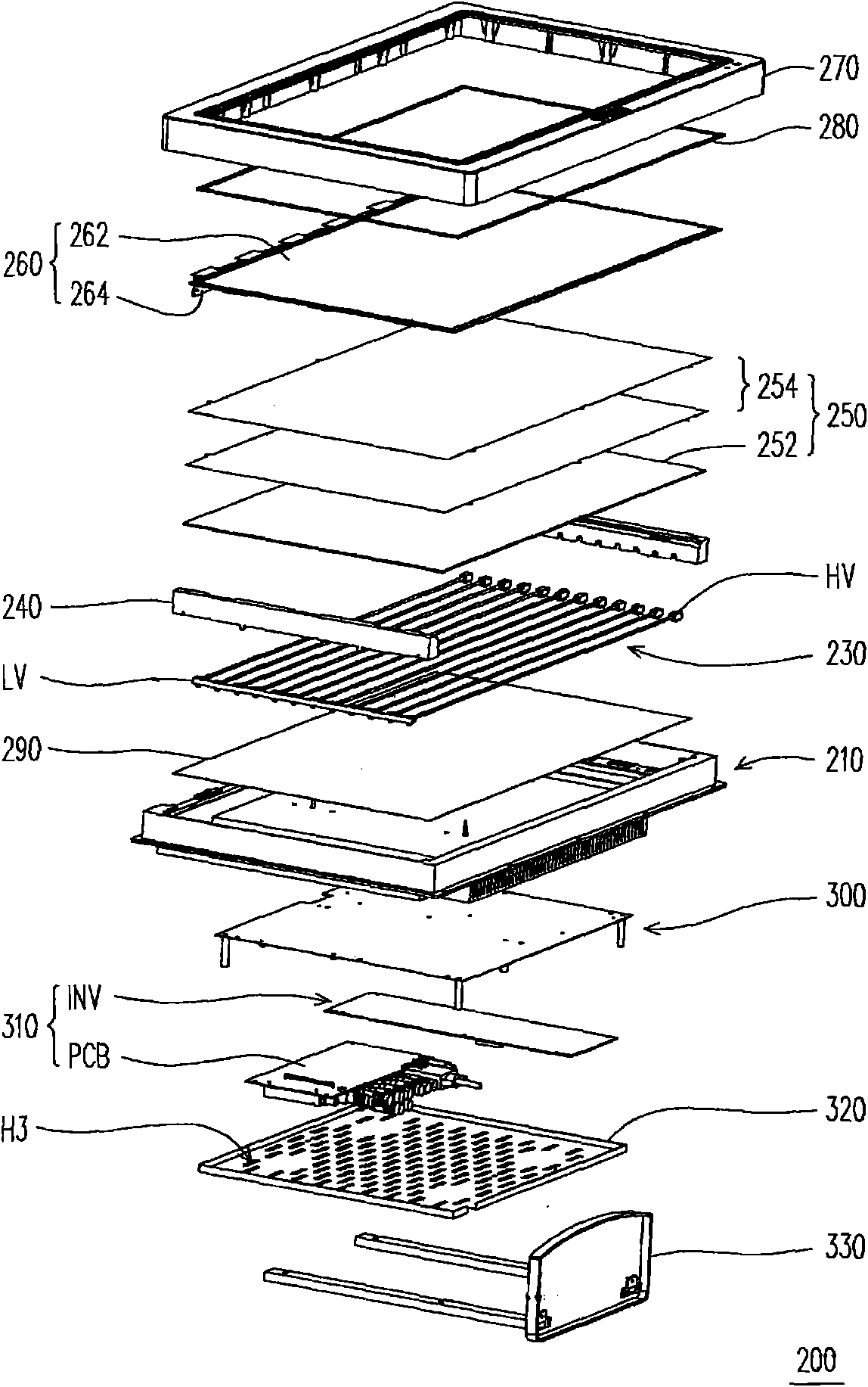 Liquid crystal display device and assembly method thereof