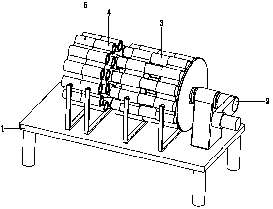 Bamboo shoot cutting multi-cutting device with peeling function