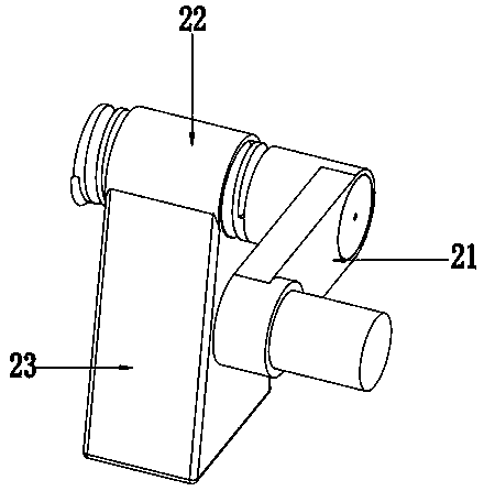 Bamboo shoot cutting multi-cutting device with peeling function