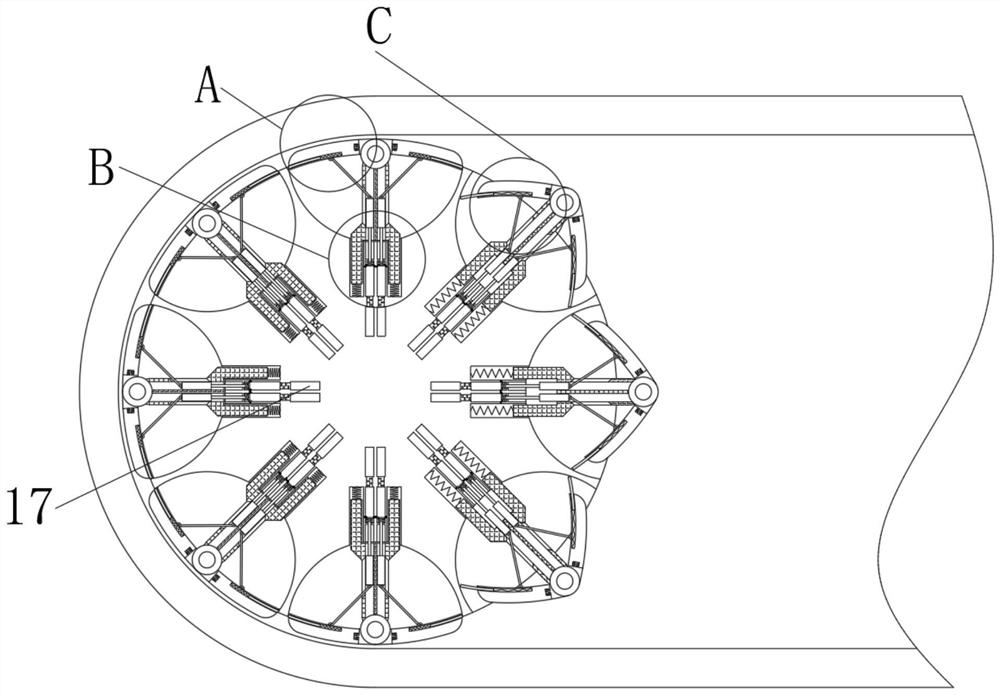 Roller mechanism capable of preventing belt from being torn and damaged