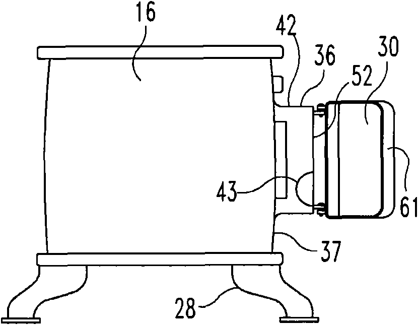 Wood stove radon reduction system