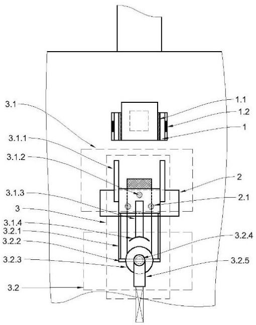 Cable interface for servo motor and cable