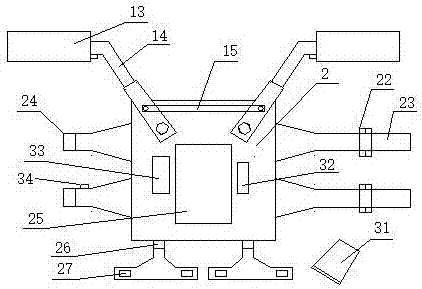 Electric running-aiding device