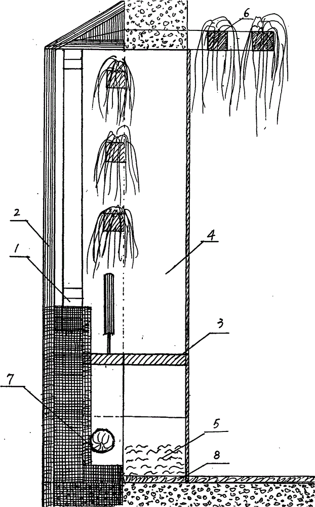 Greening energy-saving anti-haze formaldehyde-removing space-efficient window sill structure and application method