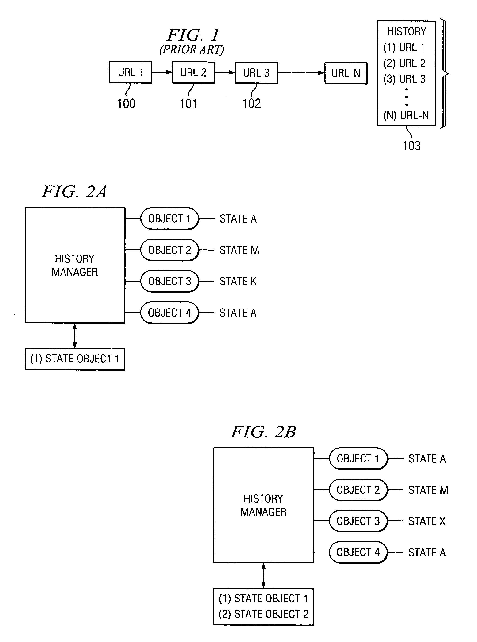 Management of user interaction history with software applications