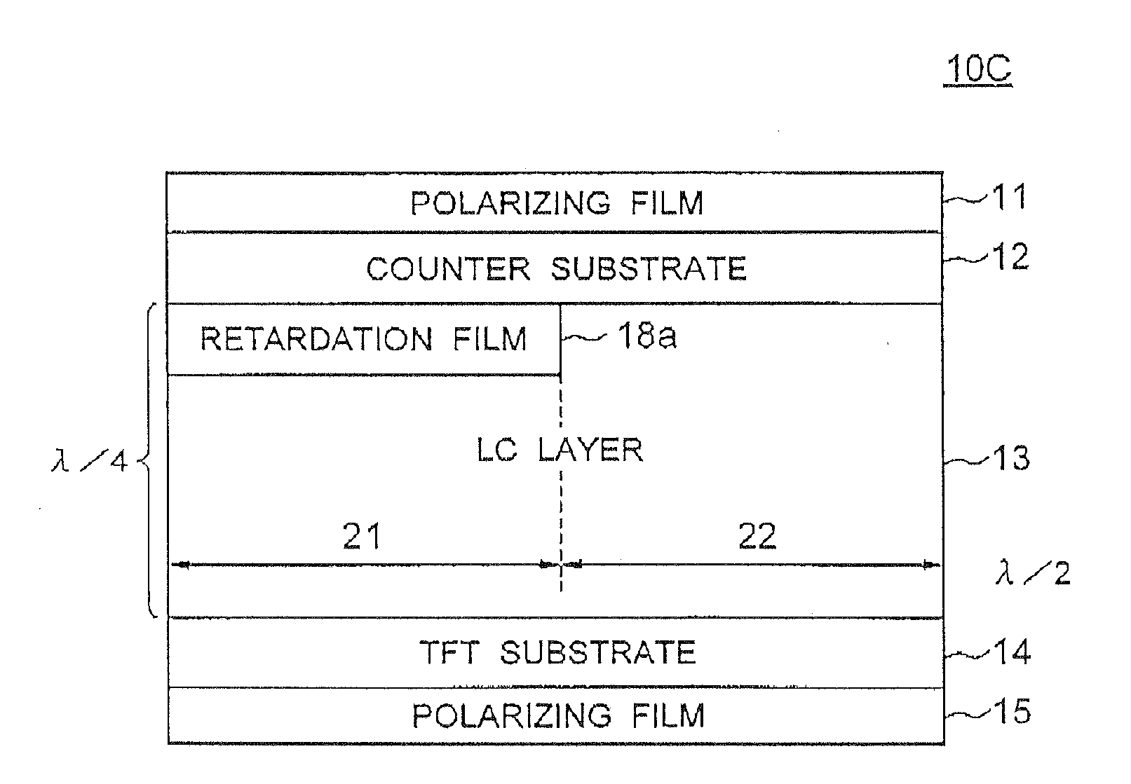 Transflective liquid-crystal-display device