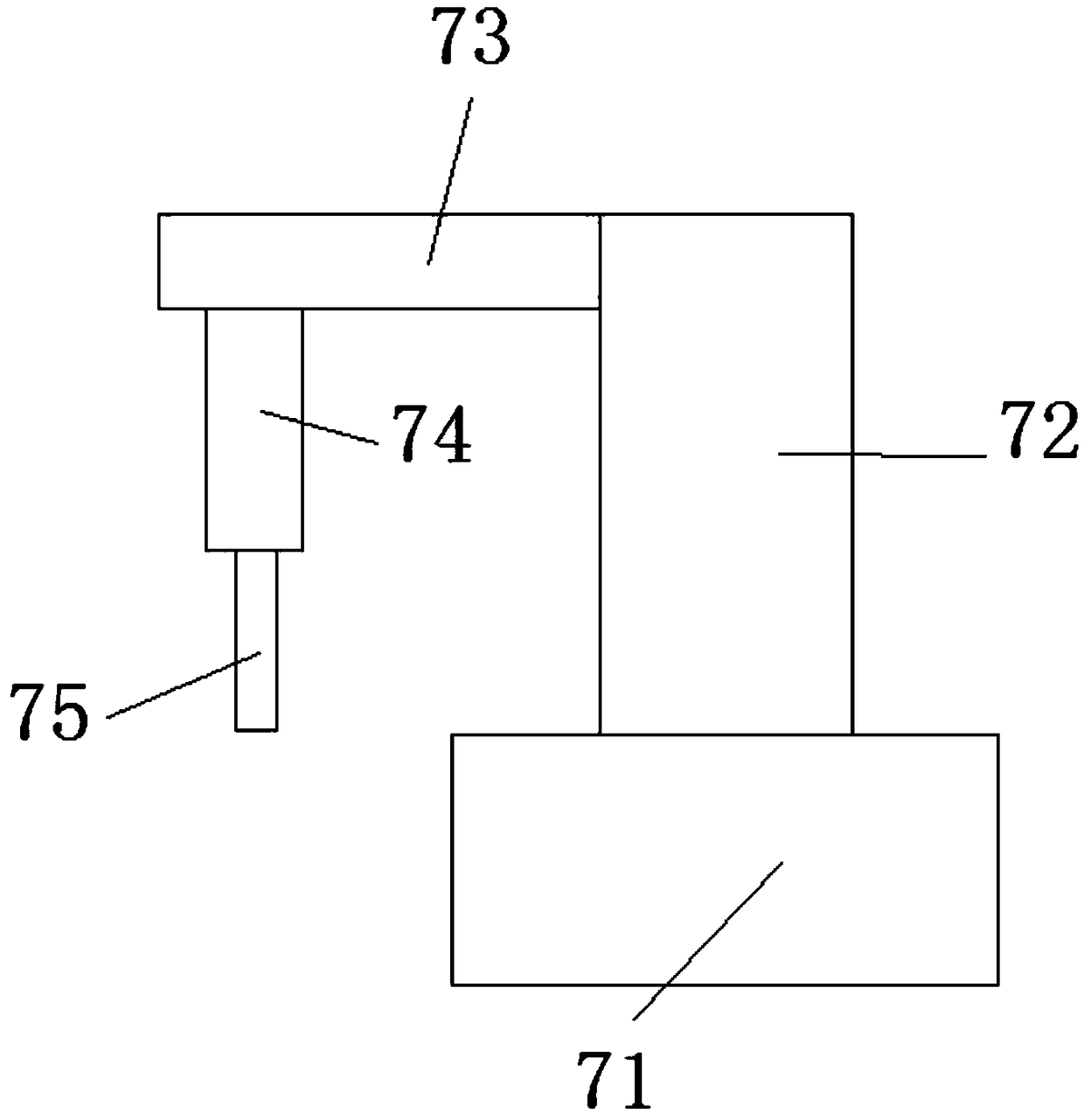 PCB fixing and cutting device