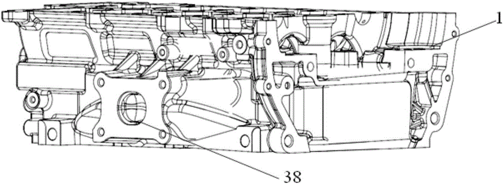 Air cylinder cover of automobile engine