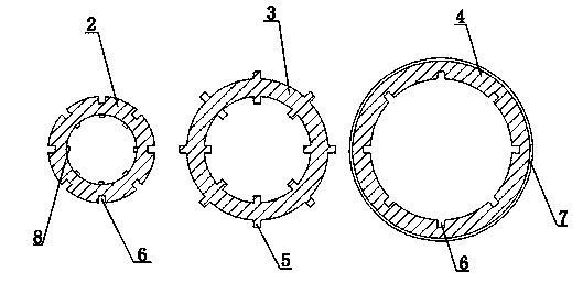 Textile rubber ring