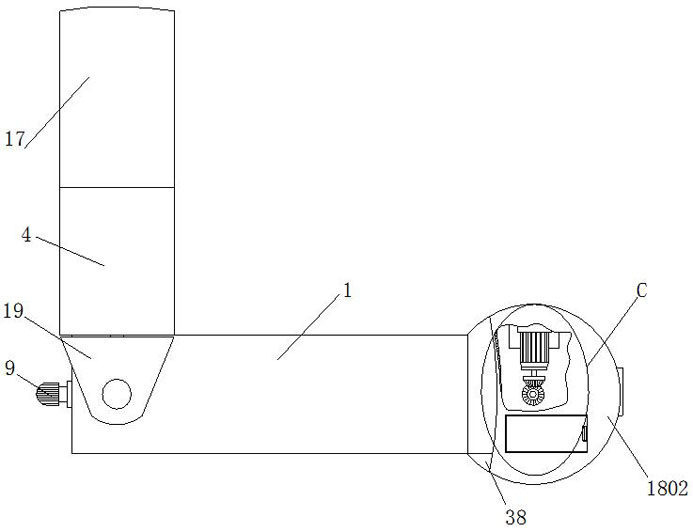 Automatic foaming device and using method thereof