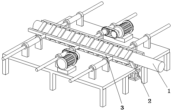 Positioning device of PA nylon stick