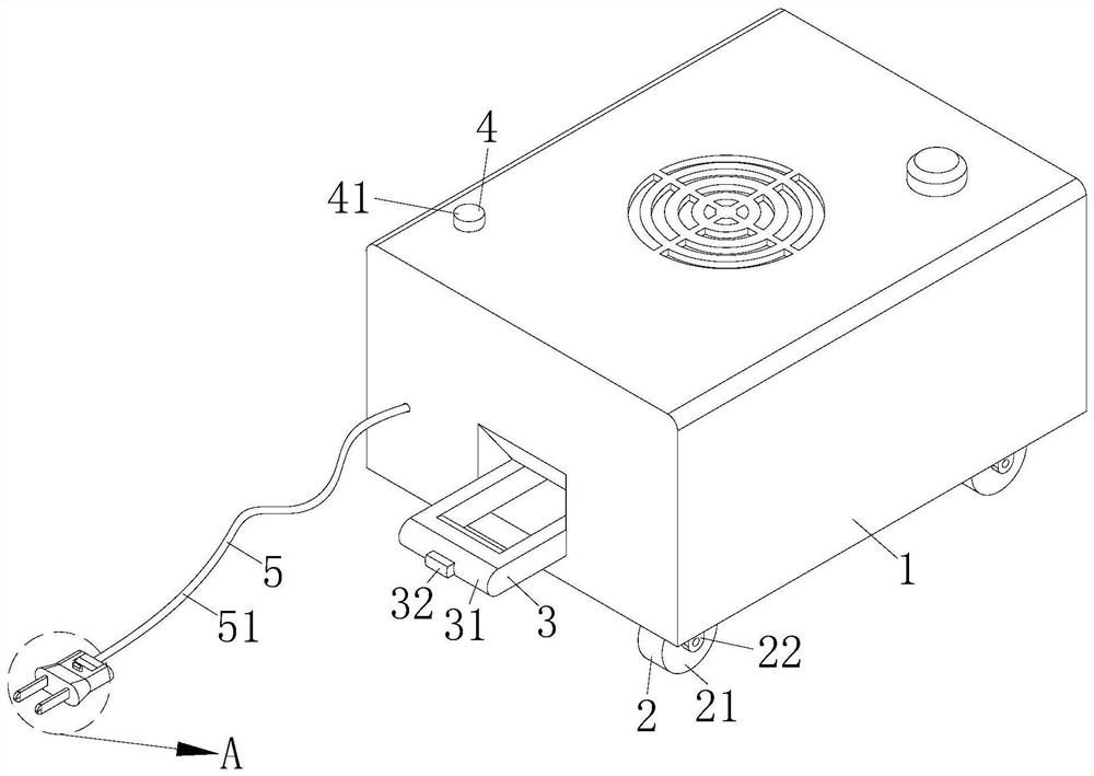 Quick charging adapter for electric automobile