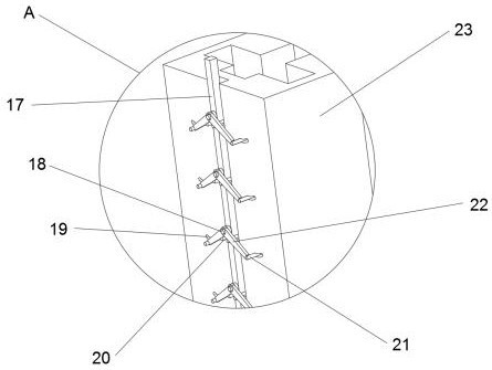 Marble slab clamping frame for background decoration for logistics transportation