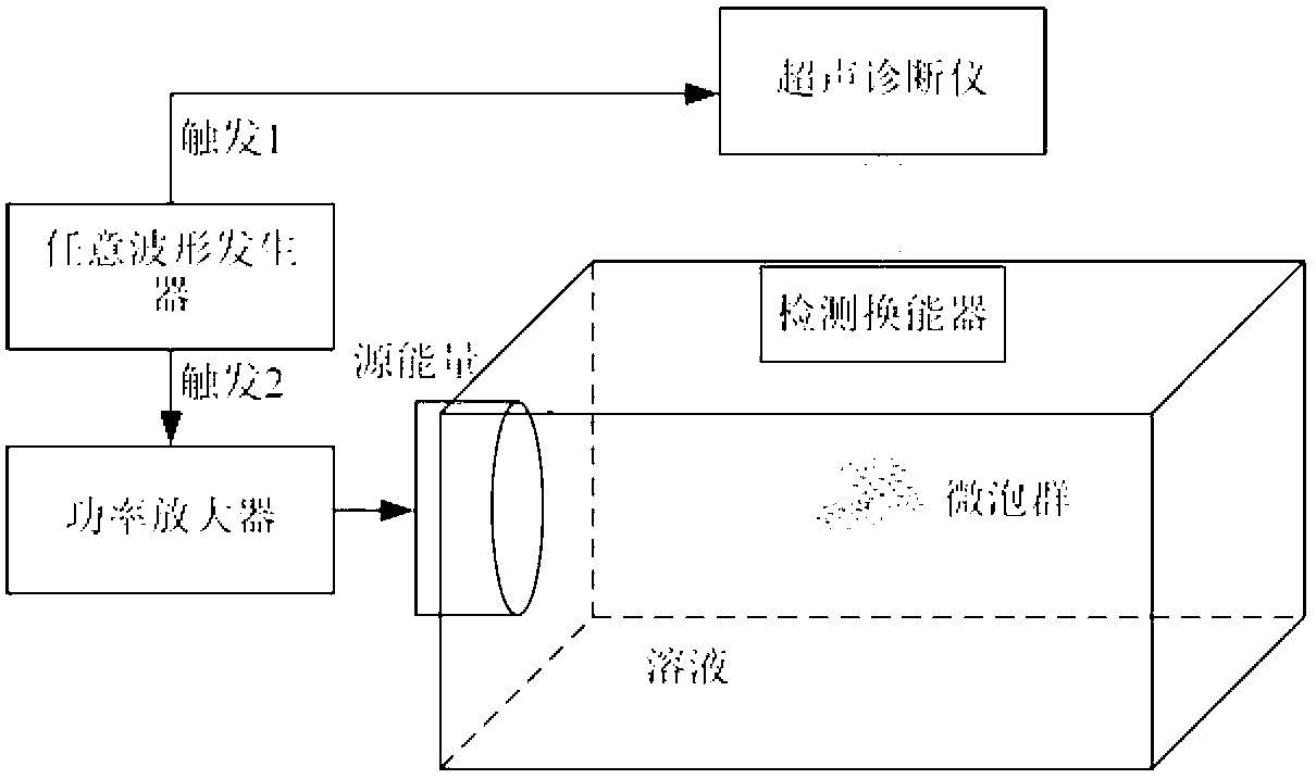 Method for estimating microbubble cluster dimension distribution in evanishment process in solution