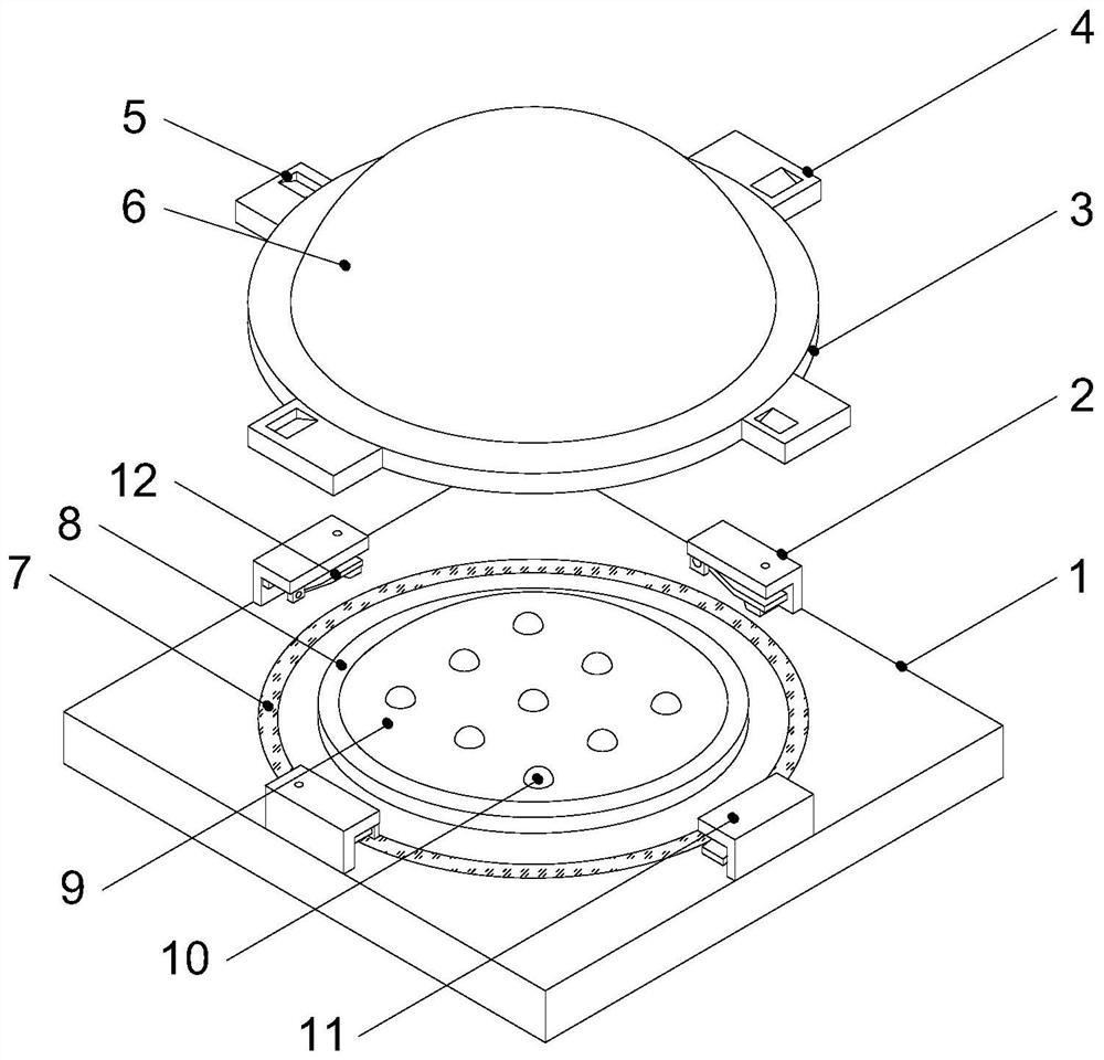 Low-reflectivity COB packaging structure