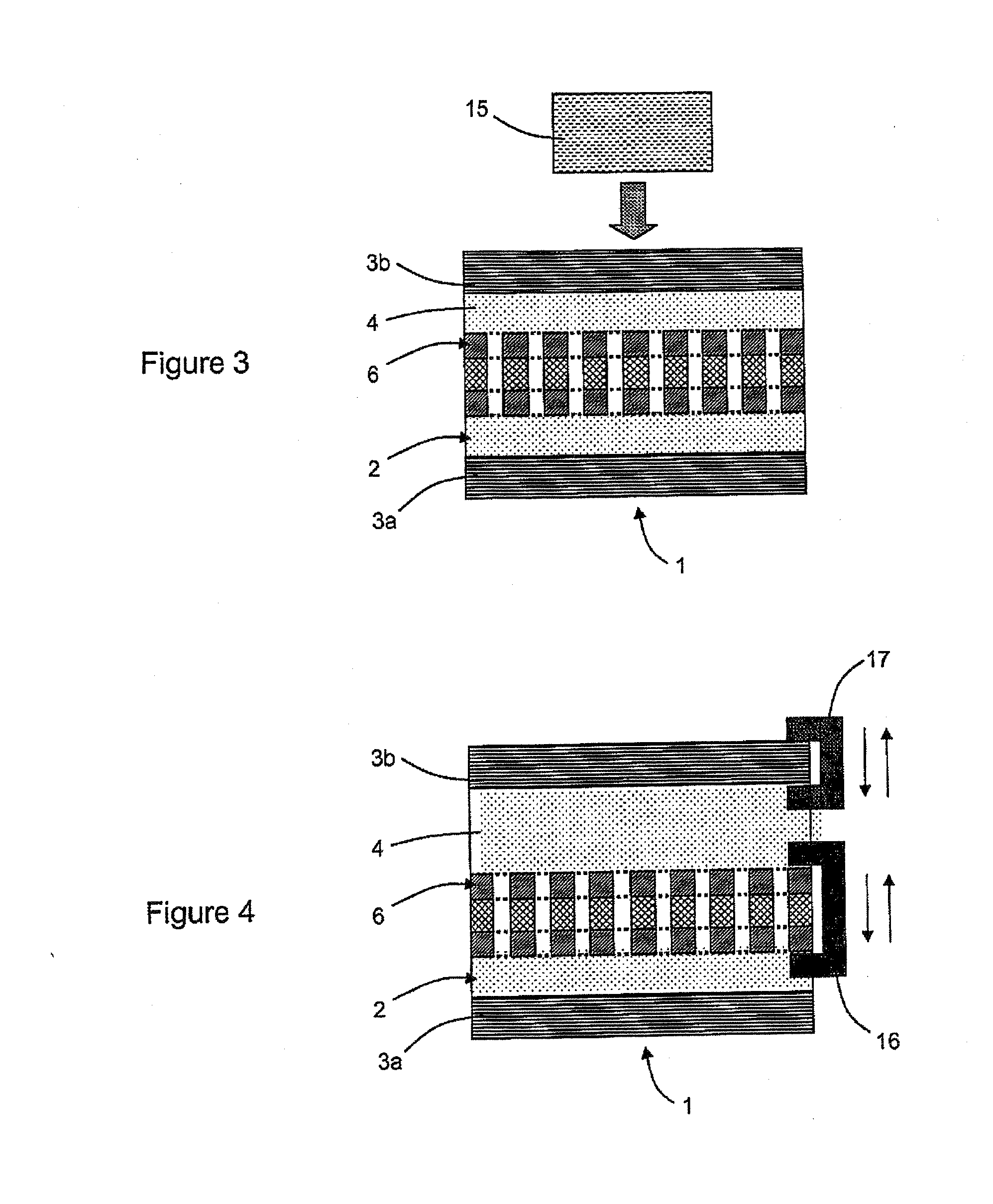 Device for controlling optical frequency, method of manufacturing such a device