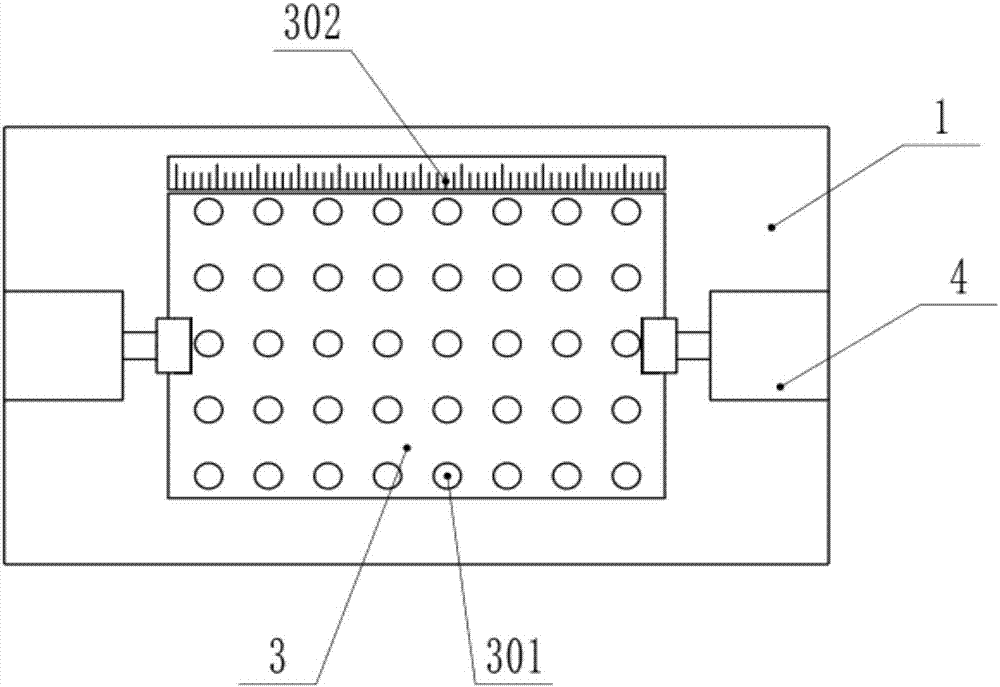 Deviation-prevention-type cutting device for building ceramic tiles