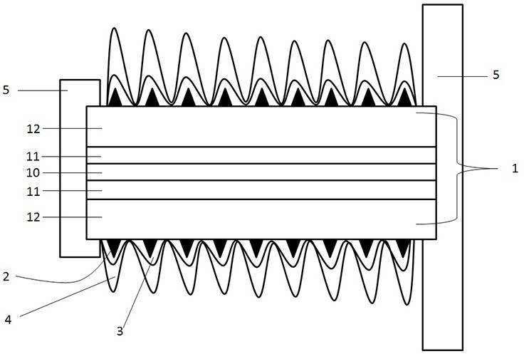 High-reliability optical fiber composite insulator and preparation method thereof