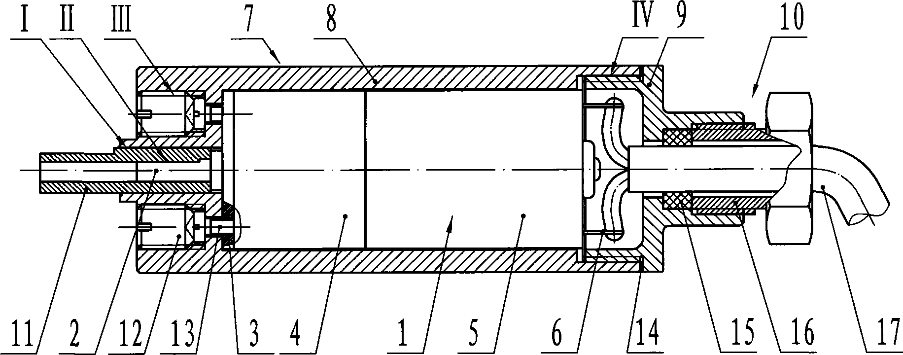 Minitype explosion-proof speed reducing motor