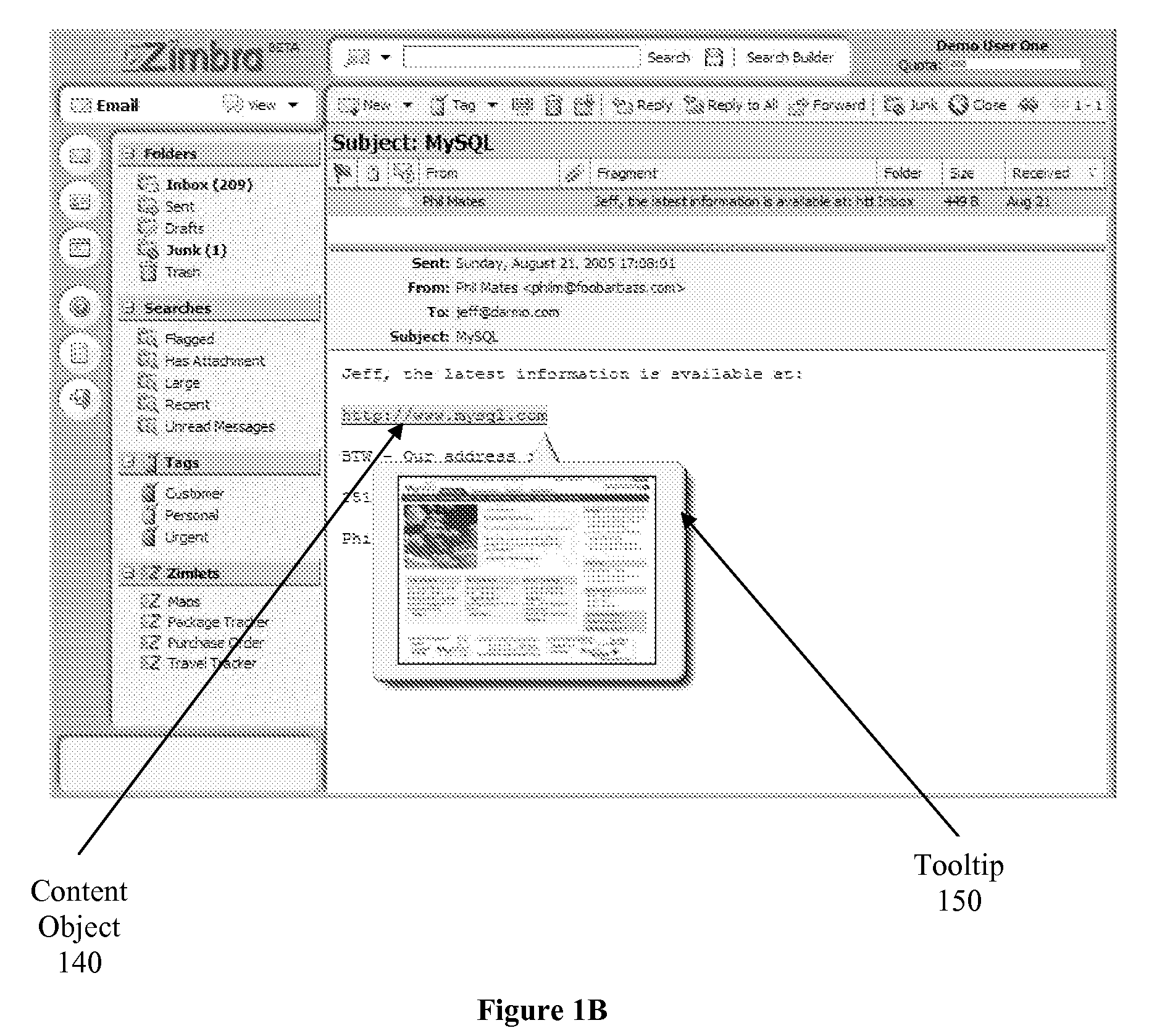 System and method for seamlessly integrating separate information systems within an application