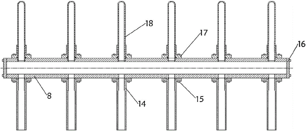 Vacuum storing and testing device for transmission electron microscope sample rods