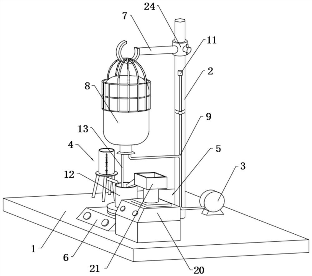 Medical infusion dispensing device