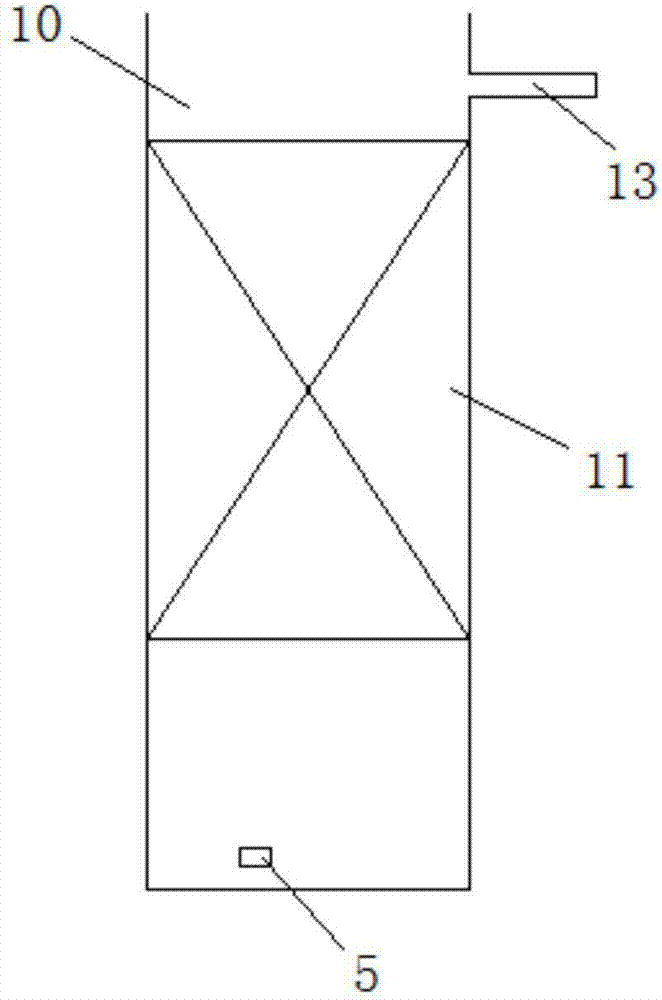 Water purification device combining gravity ultrafiltration membrane filtration and powder active carbon absorption for use