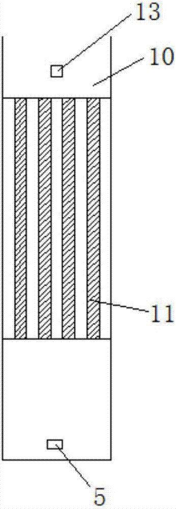 Water purification device combining gravity ultrafiltration membrane filtration and powder active carbon absorption for use