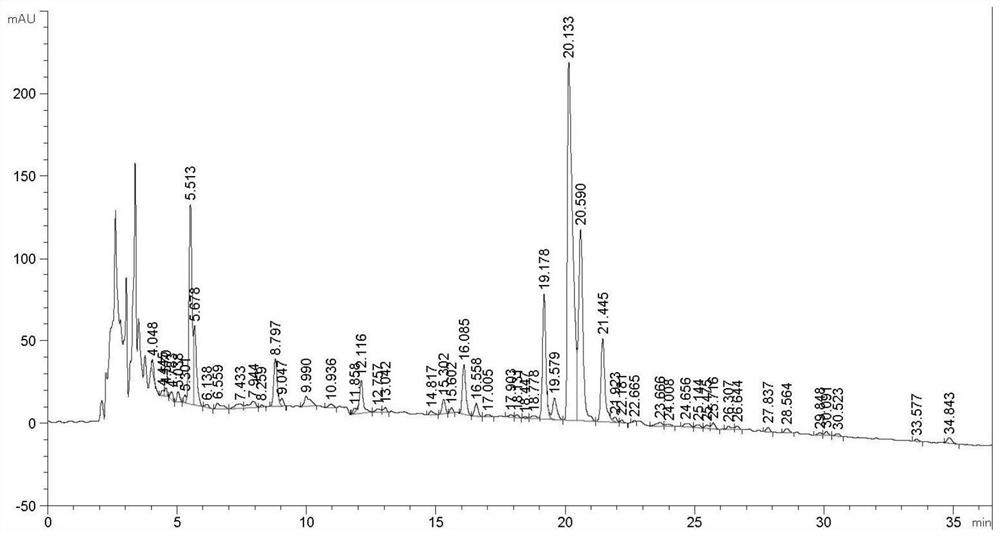 Producing strain of oritavancin intermediate and application of producing strain