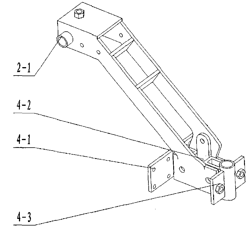 Small vibration-sieve type potato digger