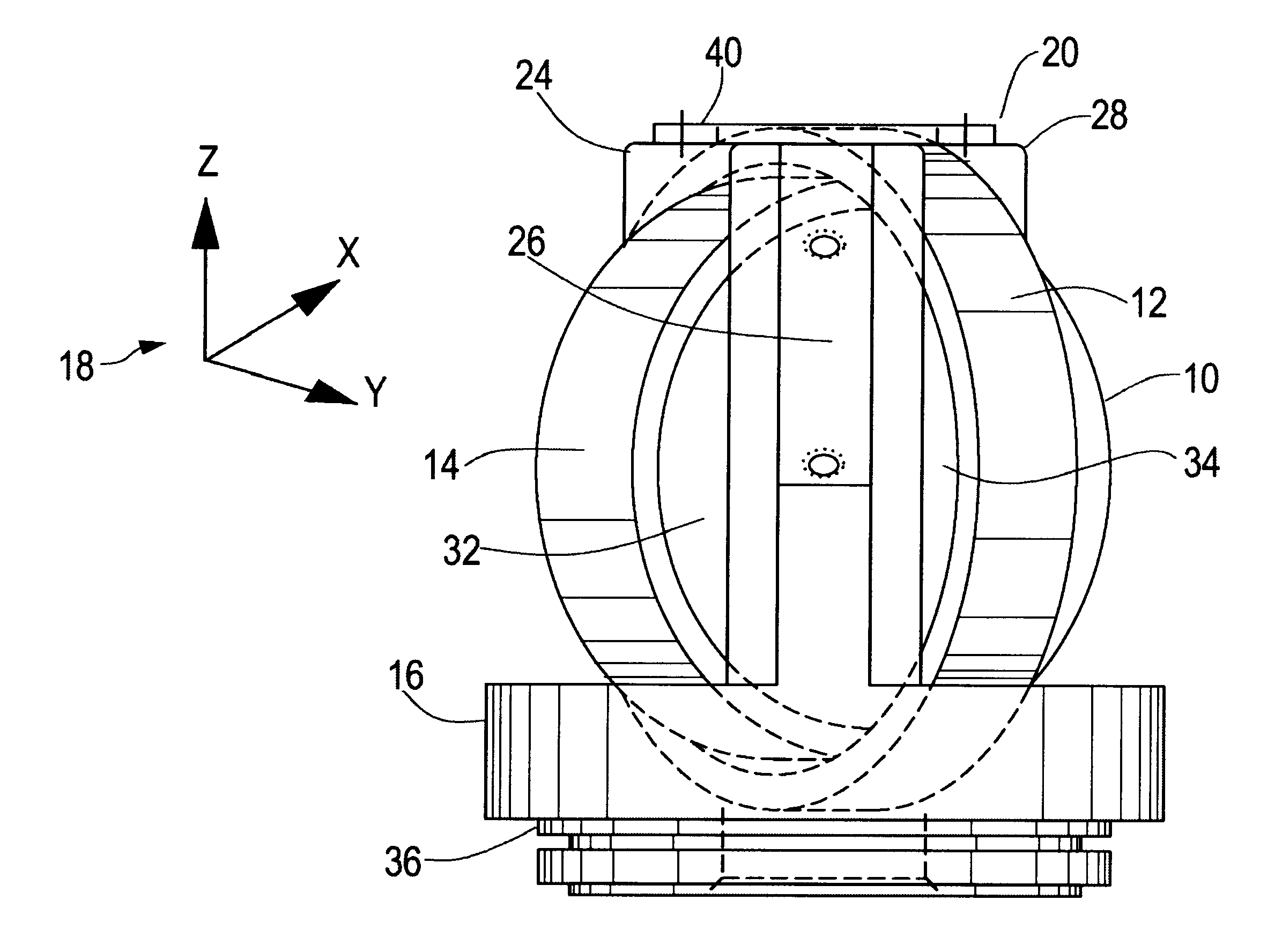 Nested fiber optic gyro system