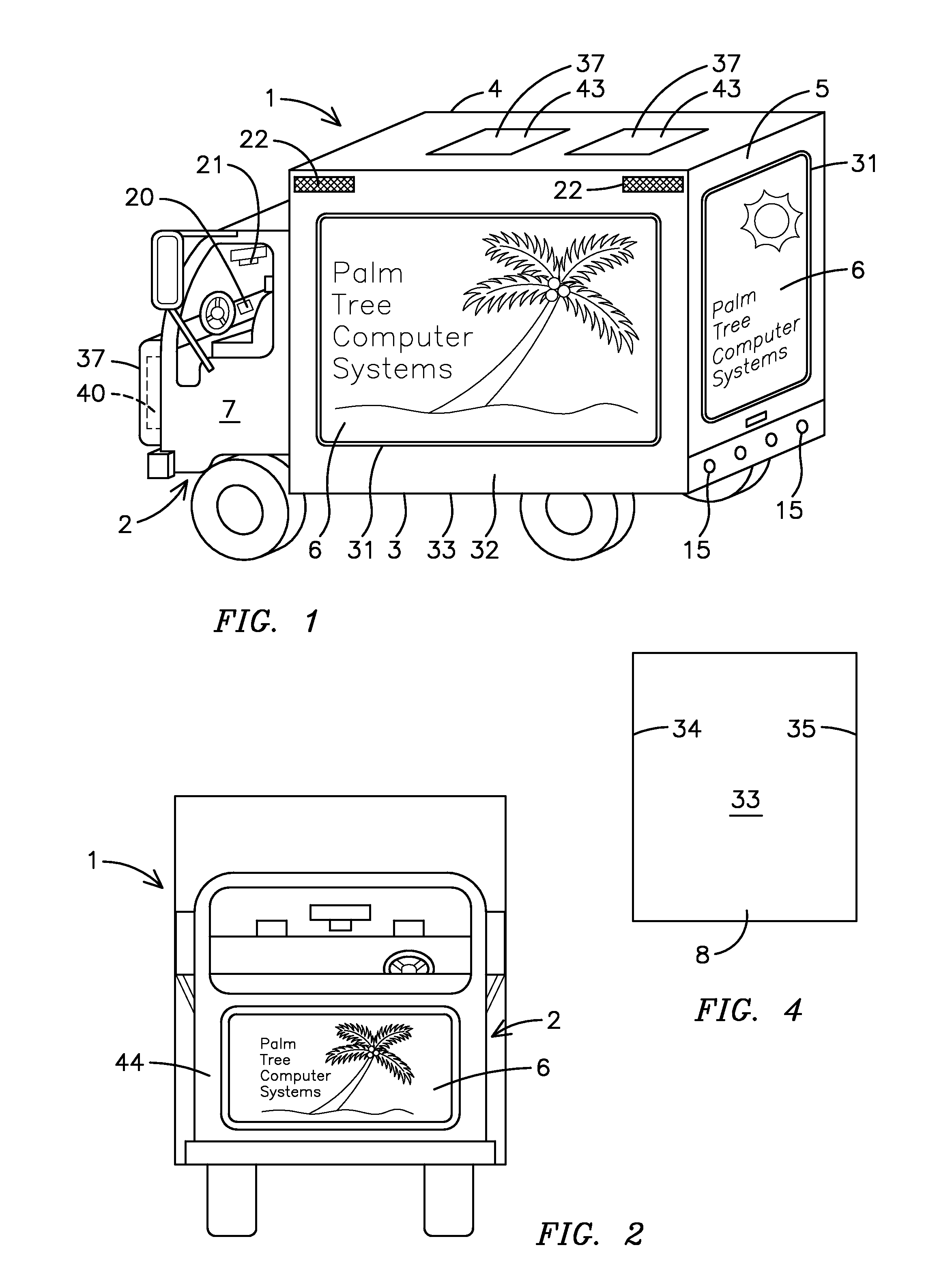 Mobile display system and method