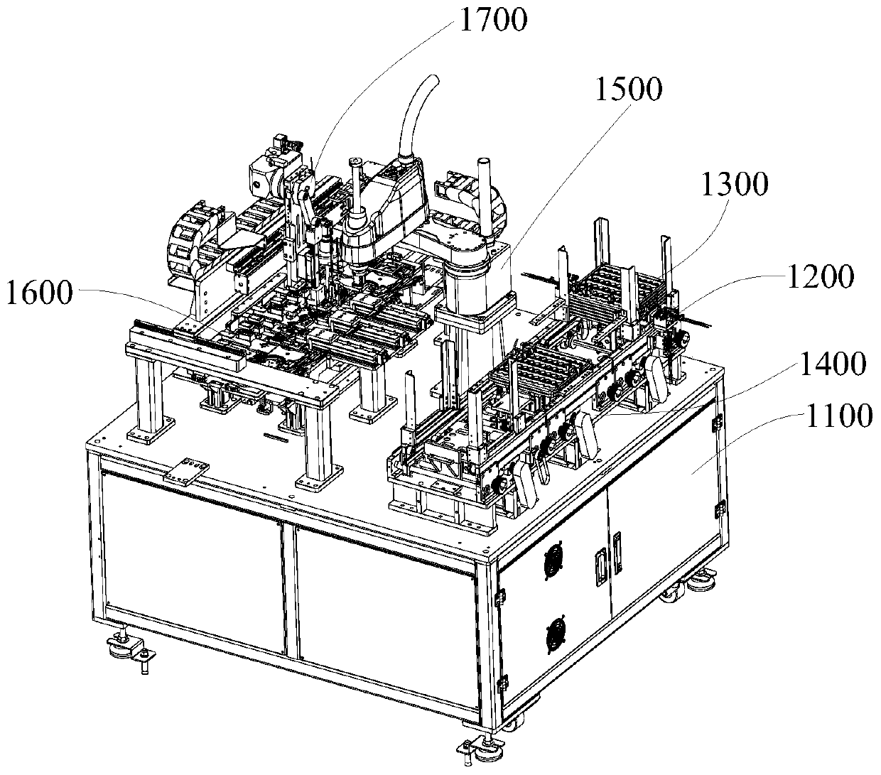 Automatic wire clamp pressing device and wire clamp pressing method