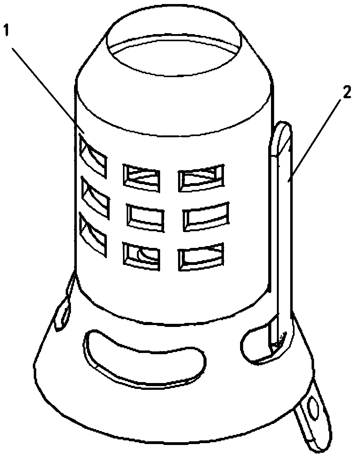 PPH auxiliary instrument facilitating suture