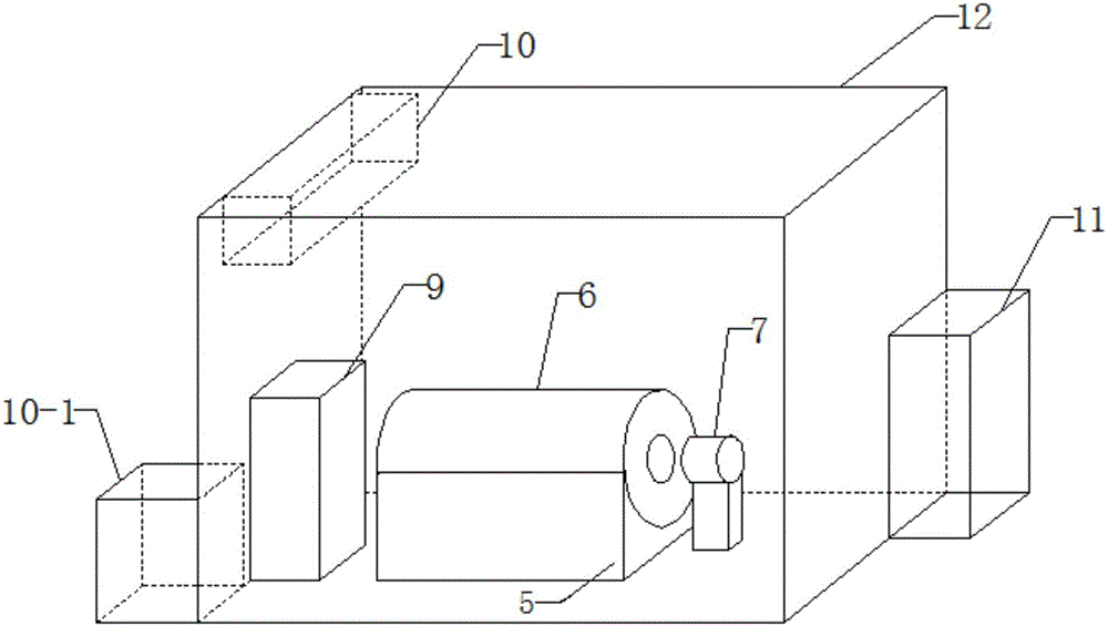 Cold region tunnel temperature field indoor experiment system