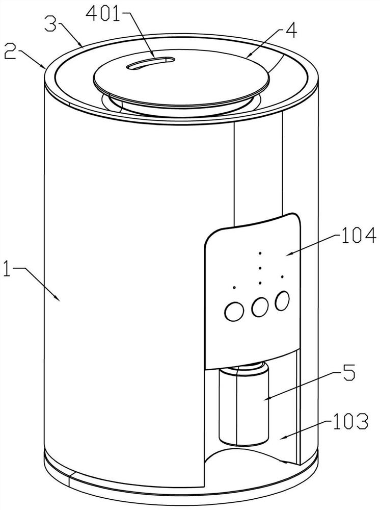 Aromatherapy machine capable of automatically and quantitatively adding essential oil