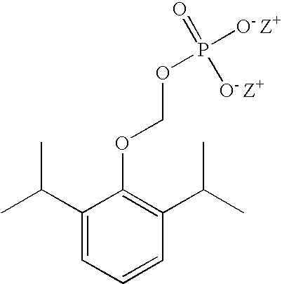 Aqueous based pharmaceutical formulations of water-soluable prodrugs of propofol