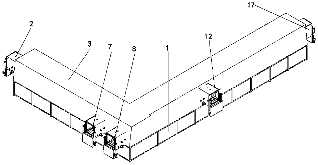 Production line for improving internal water content of lithium battery, and processing technology thereof