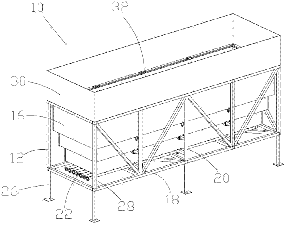 Container type combustion device