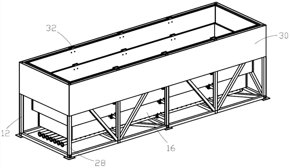 Container type combustion device