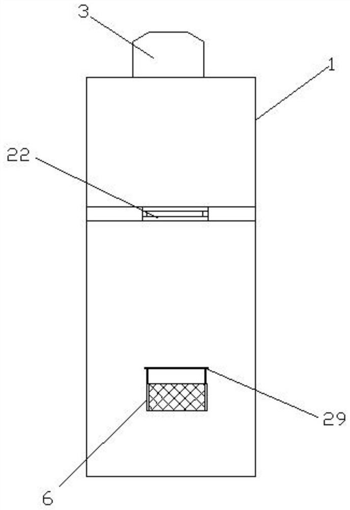 Intelligent wardrobe with automatic dust removal function