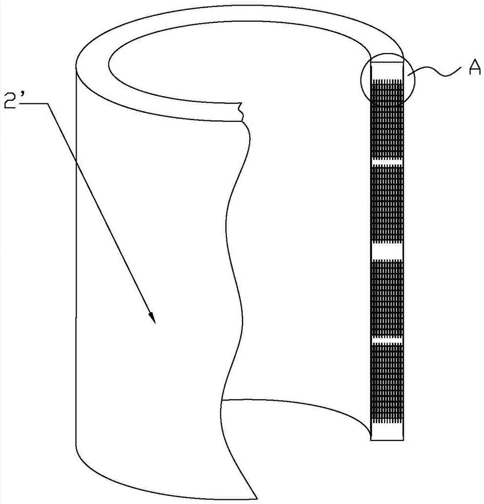 Conductor for dry-type transformer and its manufacturing process and manufacturing equipment