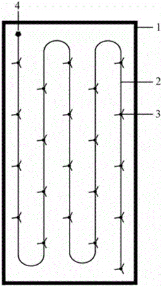 A kind of automatic flushing method and flushing device for picking seedlings of laver