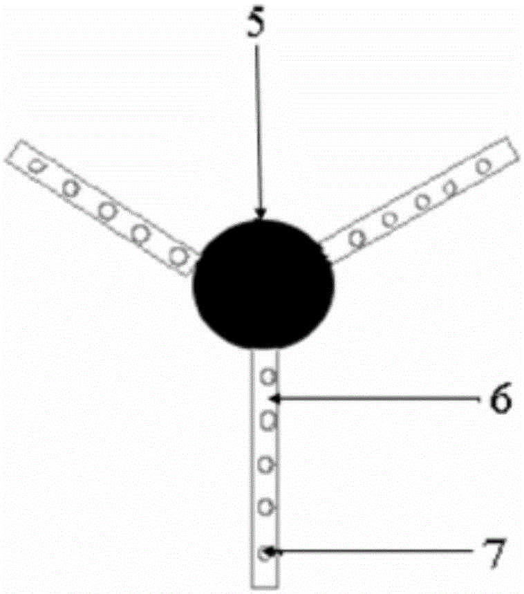 A kind of automatic flushing method and flushing device for picking seedlings of laver