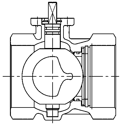 V-type regulating ball valve