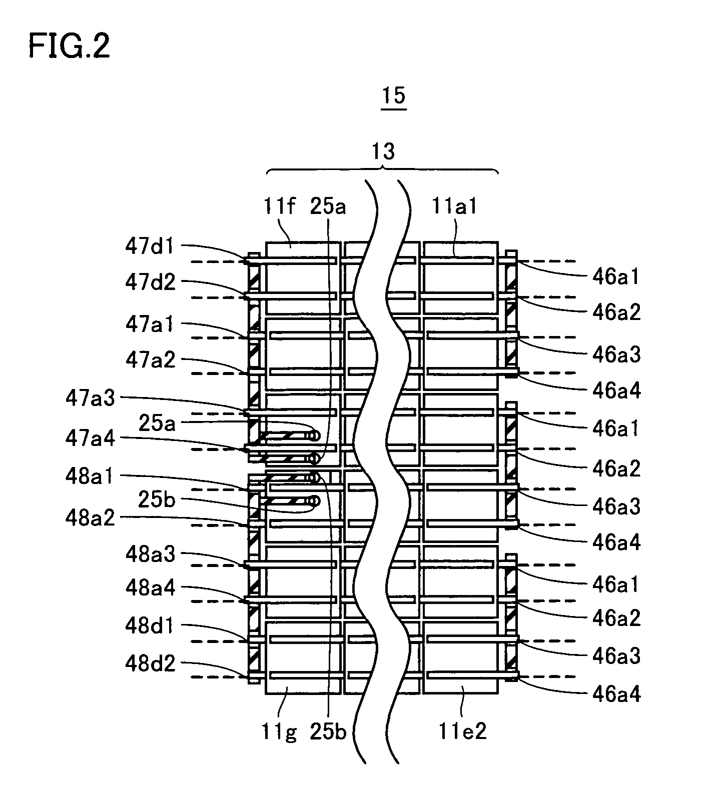 Integrated wiring member for solar cell module, solar cell module using the same, and manufacturing methods thereof