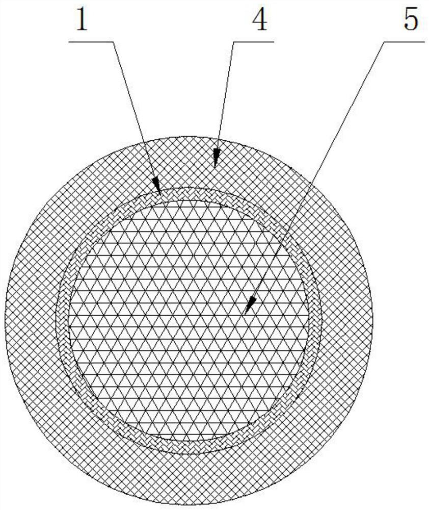 A lightweight UHV composite insulating cross-arm filled with inner