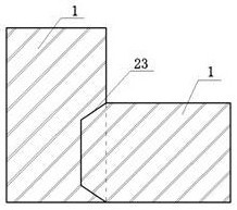 Modular chemical installation of water-stop steel plate and its construction method