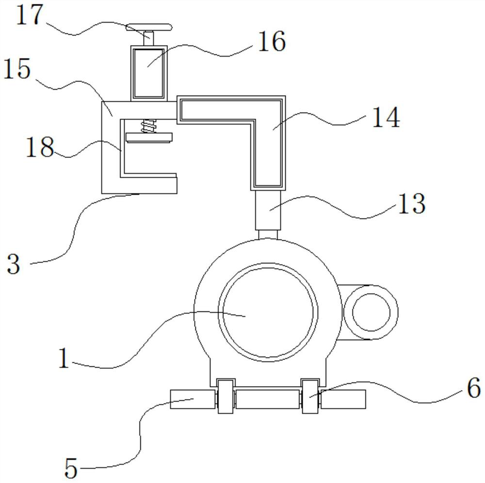 Neurological examination lifting device with buffer protection function