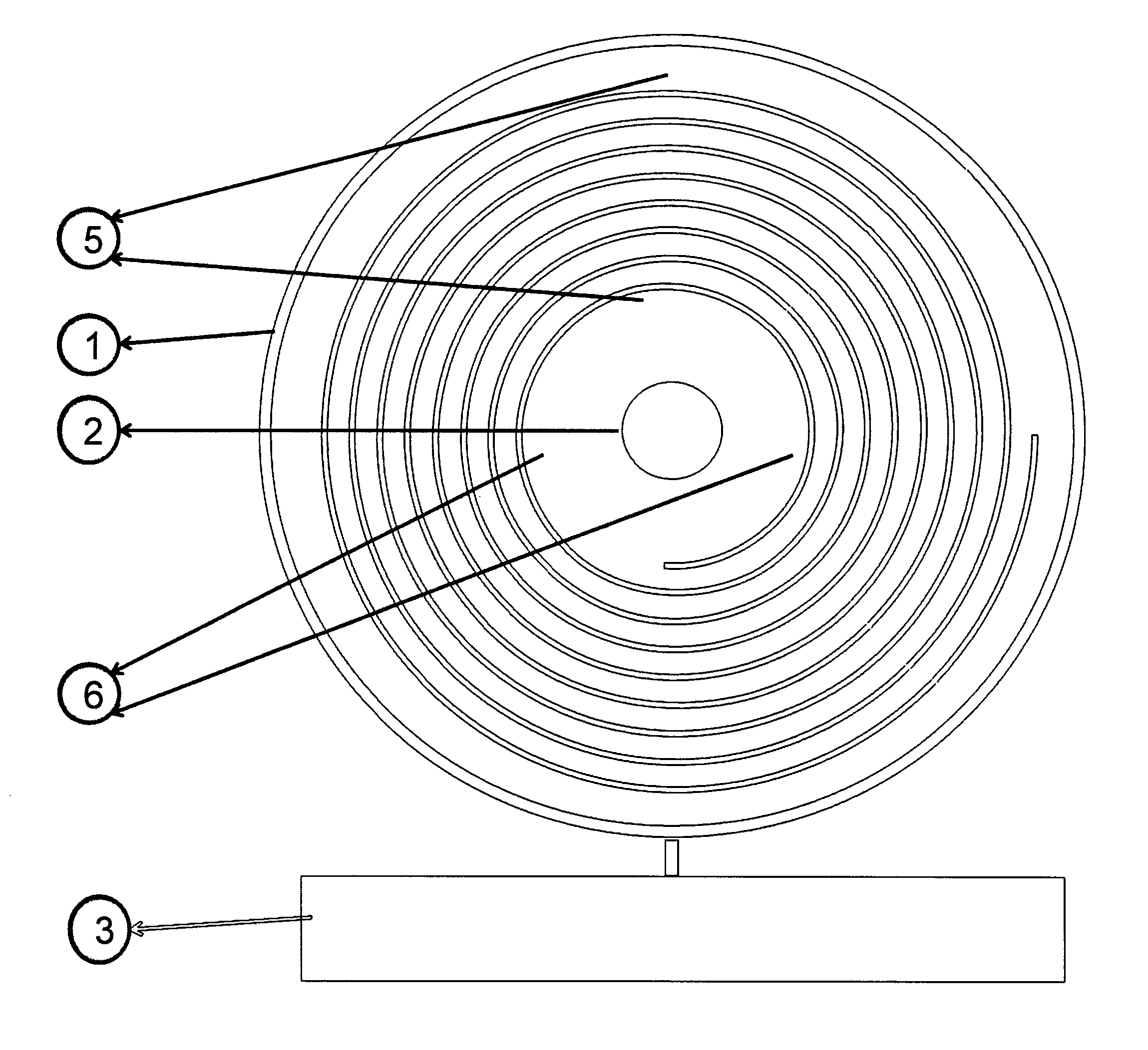 Dielectrophoretic cell chromatography device with spiral microfluidic channels and concentric electrodes, fabricated with MEMS technology